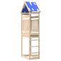 Preview: Spielturm Braun 52,5 x 85 x 265 cm Massives Kiefernholz