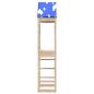 Preview: Spielturm Braun 52,5 x 85 x 265 cm Massives Kiefernholz