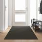Preview: ARDEBO.de - Fußmatte Anthrazit und Schwarz 120 x 350 cm Polyamid und PVC