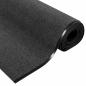 Preview: Fußmatte Anthrazit und Schwarz 120 x 350 cm Polyamid und PVC
