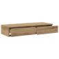Preview: Bettschubladen Artisan-Eiche 80 x 36,5 x 16,5 cm Holzwerkstoff