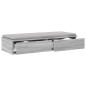 Preview: Bettschubladen Sonoma-Grau 90 x 36,5 x 16,5 cm Holzwerkstoff