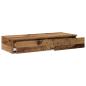 Preview: Bettschubladen Altholz 90 x 36,5 x 16,5 cm Holzwerkstoff