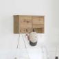 Preview: ARDEBO.de - Wandmontierter nachttisch Wandhalterung Artisan-Eiche