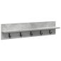 Preview: Wandmontierter nachttisch Wandhalterung Beton Grau