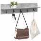 Preview: Wandmontierter nachttisch Wandhalterung Beton Grau