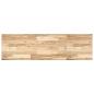Preview: Schweberegal 120x40x2 cm Massivholz Akazie Unbehandelt