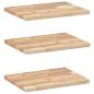 Preview: Schweberegale 3 Stk. 60x30x2 cm Massivholz Akazie Unbehandelt