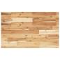 Preview: Tischplatte Rechteckig 100x50x4 cm Massivholz Akazie