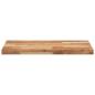 Preview: Tischplatte Rechteckig 100x50x4 cm Massivholz Akazie