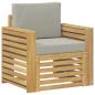 Preview: Outdoor-Sofagarnitur Polyester Weiß