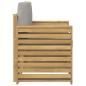 Preview: Outdoor-Sofagarnitur Polyester Weiß