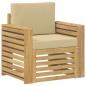 Preview: Outdoor-Sofagarnitur Polyester Weiß