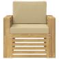 Preview: Outdoor-Sofagarnitur Polyester Weiß