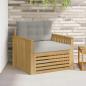 Preview: ARDEBO.de - Outdoor-Sofa Polyester Weiß