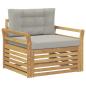 Preview: Outdoor-Sofa Polyester Weiß