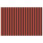 Preview: Markisenersatzstoff Orange und Braun 300 x 250 cm Polyester