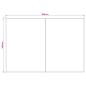 Preview: Markisenersatzstoff Orange und Braun 300 x 250 cm Polyester