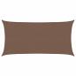 Preview: ARDEBO.de - Sonnensegel Braun 2,5 x 6 m HDPE