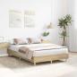 Preview: ARDEBO.de - Bettrahmen Sonoma 137 x 190 cm Holzwerkstoff
