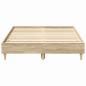 Preview: Bettrahmen Sonoma 137 x 190 cm Holzwerkstoff