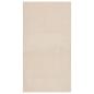 Preview: Shaggy-Teppich Beige 120x183 cm Polyester