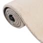 Preview: Shaggy-Teppich Beige 120x183 cm Polyester