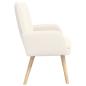 Preview: 2-Sitzer Sofa Creme 115 x 61 x 87 cm Bouclé