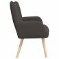 Preview: 2-Sitzer Sofa Dunkelgrau 115 x 61 x 87 cm Bouclé