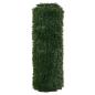 Preview: Künstlicher Zaun Dunkelgrün 1 x 3 m PVC und Stahl