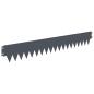 Preview: Rasenkante 50 stk. 103 x 15 cm Stahl Anthrazit