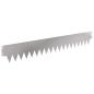 Preview: Rasenkante 10 stk. 103 x 15 cm Stahl Silber