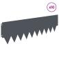 Preview: Rasenkante 10 stk. 103 x 30 cm Stahl Anthrazit