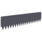 Preview: Rasenkante 20 stk. 103 x 25 cm Stahl Anthrazit