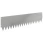 Preview: Rasenkante 20 stk. 103 x 25 cm Stahl Silber