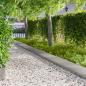 Preview: ARDEBO.de - Rasenkante 10 stk. 103 x 30 cm Stahl Silber