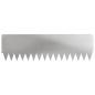 Preview: Rasenkante 10 stk. 103 x 30 cm Stahl Silber