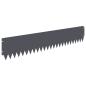 Preview: Rasenkante 20 stk. 103 x 20 cm Stahl Anthrazit
