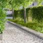 Preview: ARDEBO.de - Rasenkante 20 stk. 103 x 30 cm Stahl Silber