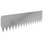 Preview: Rasenkante 20 stk. 103 x 30 cm Stahl Silber