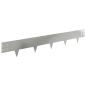 Preview: Raseneinfassung 30 Stk. 100 x 15 cm Stahl Silber