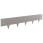 Preview: Raseneinfassung 20 Stk. 100 x 20 cm Stahl Rostig