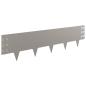 Preview: Raseneinfassung 30 stk. 100 x 25 cm Stahl Rostig