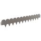 Preview: Raseneinfassung 20 stk. 103 x 15 cm Stahl Rostig