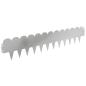 Preview: Raseneinfassung 30 Stk. 103 x 20 cm Stahl Silber