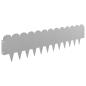 Preview: Raseneinfassung 10 Stk. 103 x 25 cm Stahl Rostig