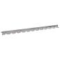 Preview: Raseneinfassung 50 stk. 102 x 4 x 4 cm Stahl Silber