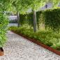 Preview: ARDEBO.de - Raseneinfassung 20 stk. 102 x 10 x 4 cm Stahl Rostig