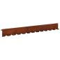 Preview: Raseneinfassung 20 stk. 102 x 10 x 4 cm Stahl Rostig