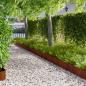 Preview: ARDEBO.de - Raseneinfassung 30 stk. 102 x 15 x 4 cm Stahl Rostig